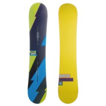 Burton Sherlock Snowboard in Navy/Yellow - Closeouts