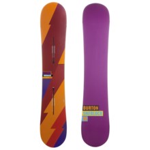 Burton Sherlock Snowboard in Red/Purple - Closeouts