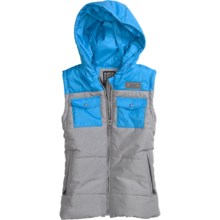 Burton Spruce Vest - Hooded (For Women) in True Black - Closeouts