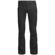 Burton The White Collection Denim Snow Pants - Waterproof (For Men) in True Black - Closeouts