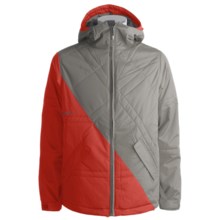 Burton The White Collection Puffaluffagus Jacket - Insulated (For Men) in Hydrant/Iron Grey - Closeouts