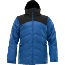Burton The White Collection Puffaluffagus Jacket - Waterproof, Insulated (For Men) in Mascot/True Black - Closeouts