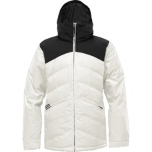 Burton The White Collection Puffaluffagus Jacket - Waterproof, Insulated (For Men) in True Black/Stout White - Closeouts