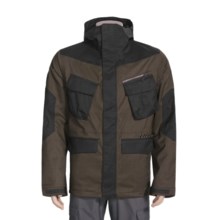 Burton Traction Jacket - Waterproof (For Men) in True Black/Havana - Closeouts