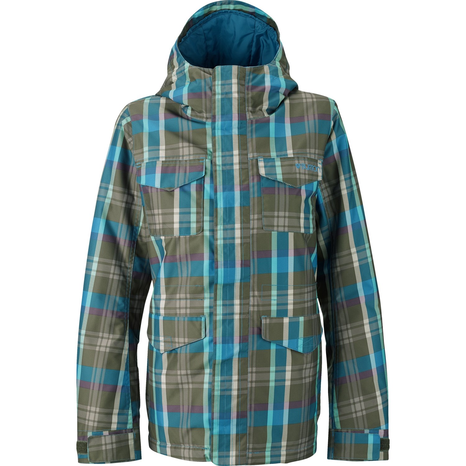 Burton TWC Search & Enjoy Snowboard Jacket - Insulated (For Women) in Hadley Plaid