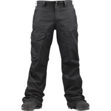 Burton TWC Throttle Snow Pants - Waterproof (For Men) in True Black - Closeouts