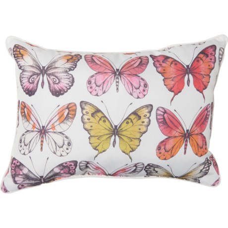 THRO Butterfly Reversible Throw Pillow - 14x20?, Multi - MULTI ( )
