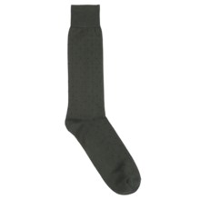 Byford® Star Neat Socks - Pima Cotton Blend (For Men) in Olive - Closeouts