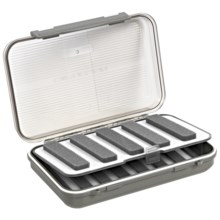 C & F Design 25577CT Waterproof Clear Top Fly Box - 19 Row, Medium in See Photo - Closeouts