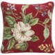 C & F Enterprises Magnolia Needlepoint Decor Pillow - 14x14”