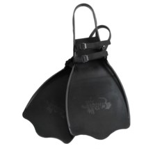 Caddis Kick Tube Fins in Black - Overstock