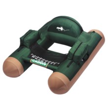 Caddis Navigator 4 Pontoon Float Tube with Rod Holder in See Photo - Closeouts