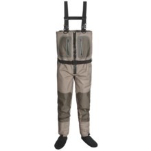 Caddis Northern Guide Zipper Waders - Stockingfoot (For Men) in Tan/Brown - Closeouts