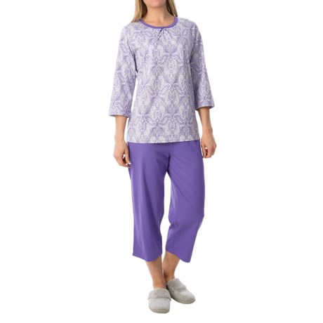Calida Appetizer Pajamas 34 Sleeve For Women