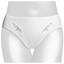 Calida Astrid Cotton Underwear - Mini-Briefs (For Women) in White - Closeouts