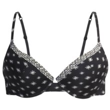 Calida Black Pearl Underwire Bra - Stretch Jersey (For Women) in Black - Closeouts