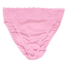 Calida Celebration Underwear Briefs - Cotton Rib (For Women) in Sweet Lilac - Closeouts