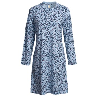 Calida Coffee Break Big Shirt - Long Sleeve (For Women)