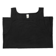 Calida Dynamic Athletic Shirt - Stretch Cotton, Sleeveless (For Men) in Black - Closeouts