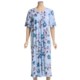 Calida Embroidered-Circlet Soft Cotton Nightgown - Short Sleeve (For Women)