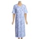 Calida Embroidered-Circlet Soft Cotton Nightgown - Short Sleeve (For Women)