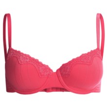 Calida Etude Bra - Cotton Jersey (For Women) in Berry Pink - Closeouts