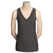 Calida Etude Tank Top - V-Neck (For Women) in Phantom - Closeouts