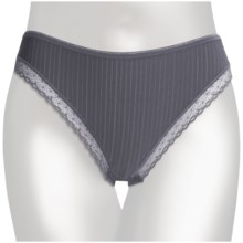 Calida Etude Trend Underwear - High-Cut Briefs, Lace Trim (For Women) in Folkstone - Closeouts