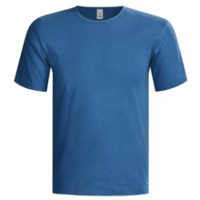 Calida Fitted Jersey T-Shirt - Short Sleeve, Cotton (For Men) in Base - Closeouts