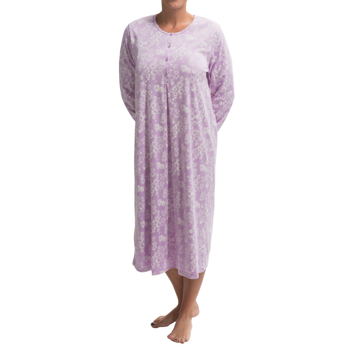 calida long sleeve nightgown