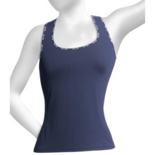 Calida Identity Stretch Jersey Shirt - Sleeveless (For Women) in Night Blue - Closeouts
