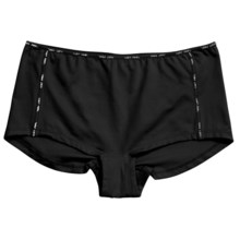 Calida Identity Underwear Briefs - Meryl®, Boy Cut (For Women) in Black - Closeouts