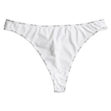 Calida Identity Underwear - T-Back Thong, Meryl® (For Women) in White - Closeouts
