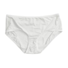Calida Intimacy Jersey Underwear - Boy-Cut Briefs (For Women) in Shell White - Closeouts