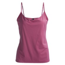 Calida Intimacy Single Jersey Tank Top - Spaghetti Straps (For Women) in Red Violet - Closeouts