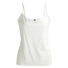 Calida Intimacy Single Jersey Tank Top - Spaghetti Straps (For Women) in Shell White - Closeouts