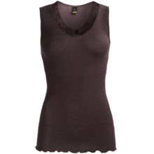 Calida Kirstin Tank Top - Wool-Silk (For Women) in Pansy Violet - Closeouts