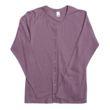 Calida Mix and Match Lounge Jacket - Cotton (For Women) in Mallow - Closeouts