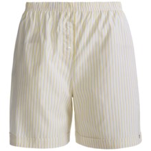 Calida Mix & Match Lounge Shorts - Cotton (For Women) in Popcorn - Closeouts