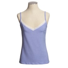 Calida Montreal Camisole - Single-Jersey Cotton, Spaghetti Strap (For Women) in Victoria Blue - Closeouts