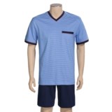Calida Ocean View Short Pajamas - Short Sleeve (For Men)