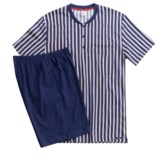 Calida Off Shore Single-Jersey Pajamas - Short Sleeve (For Men)