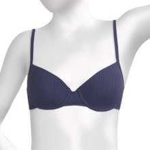 Calida Pure Stretch Cotton Bra - Underwire (For Women) in Deep Ink - Closeouts