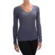 Calida Richesse Shirt - Wool-Silk, Long Sleeve (For Women)