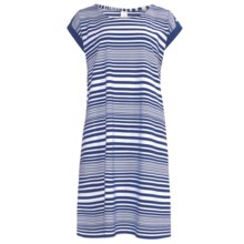 Calida Sea Coast Nightshirt - Cotton Jersey, Short Sleeve (For Women) in Twilight - Closeouts