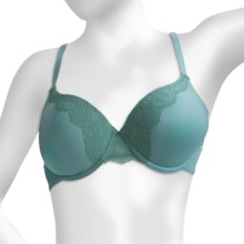 Calida Sensations Lace Bra - Push-Up, Underwire (For Women) in Laurel - Closeouts