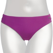Calida Sirena Swimsuit Bottoms - Ruched Sides (For Women) in Gilly Flower - Closeouts