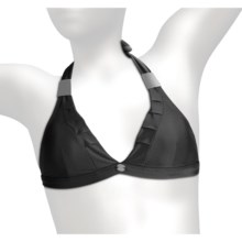 Calida Sirena Triangle Bikini Swimsuit Top (For Women) in Black - Closeouts