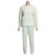 Calida Soft Cotton Terry Cloth Pajamas - Long Sleeve (For Women)
