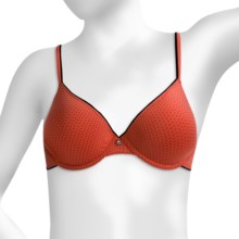 Calida Stina Single Jersey Underwire Bra - Push-Up (For Women) in Baked Apple - Closeouts